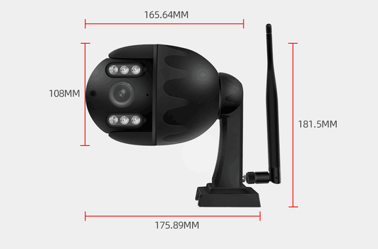 Vstarcam C31S-X4 Wireless Outdoor WI-FT PTZ Camera 1080p HD/4x Zoom/ 2-Way Audio - Polar Tech Australia