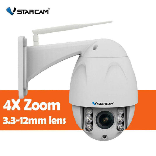 Vstarcam C34-X4 1080P 4x Zoom Wireless Ip66 Outdoor PTZ IR Optical Home Security Camera - Polar Tech Australia