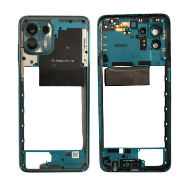 [With Camera Lens] Motorola Moto Edge 20 Fusion Middel Frame Housing - Polar Tech Australia