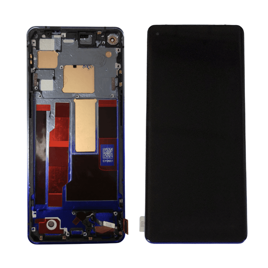 [With Frame] OPPO Find X2 Neo LCD Touch Digitizer Screen Display Assembly - Polar Tech Australia