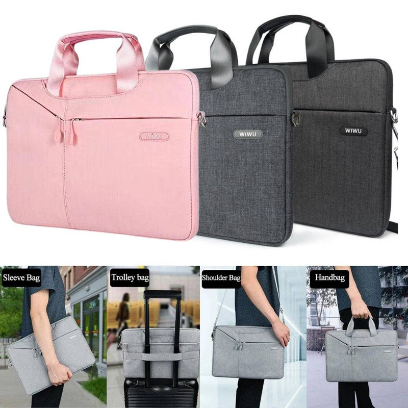 Cargue la imagen en el visor de la galería, WIWU City Commuter Bag Universal MacBook/Microsoft Surface/Laptop Business Carry Bag Case Sleeve - Polar Tech Australia
