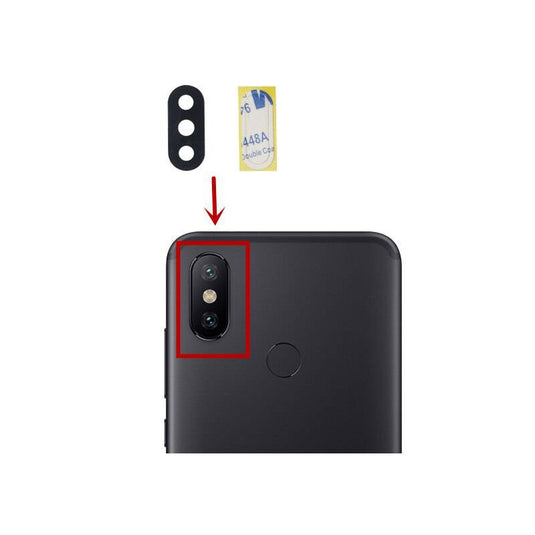 XIAOMI Mi 6X/Mi A2 Back Rear Camera Glass Lens - Polar Tech Australia