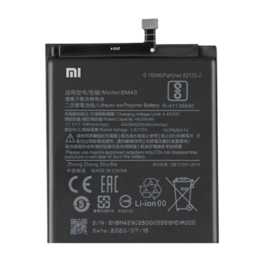 XIAOMI Redmi 10X / 10X Pro 5G Replacement Battery (BM4S) - Polar Tech Australia