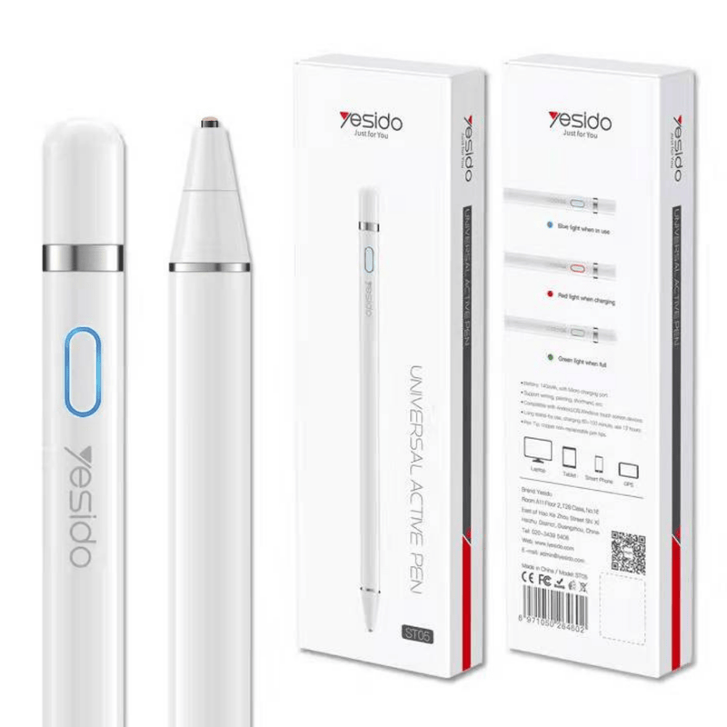 Load image into Gallery viewer, Yesido Active Capacitive Touch Screen Capacitive Stylus Pen Apple Pencil Style (ST-05) - Polar Tech Australia
