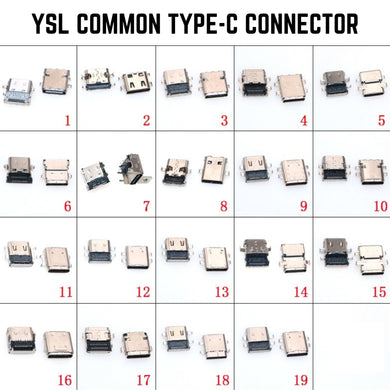 YSL Common Laptop HP / DELL / LENOVO / ASUS / ACER / TOSHIBA USB C Type-C Charging Charger DC Port Connector - Polar Tech Australia